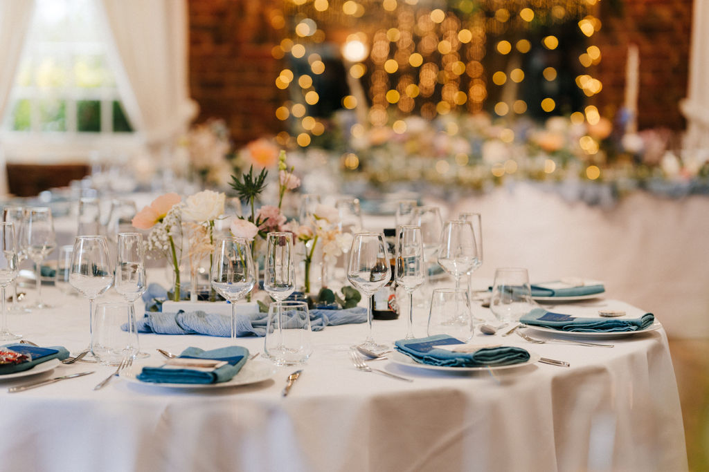 wedding breakfast at the old mill aldermaston