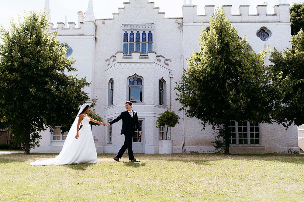 strawberry hill house wedding portraits