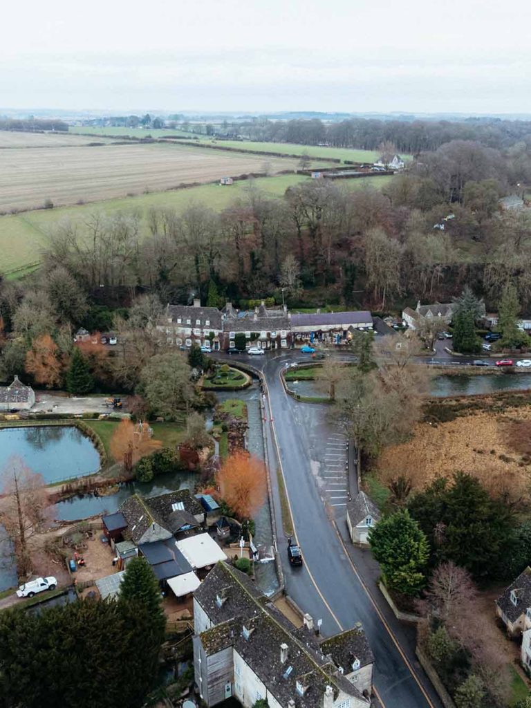 Swan hotel aerial