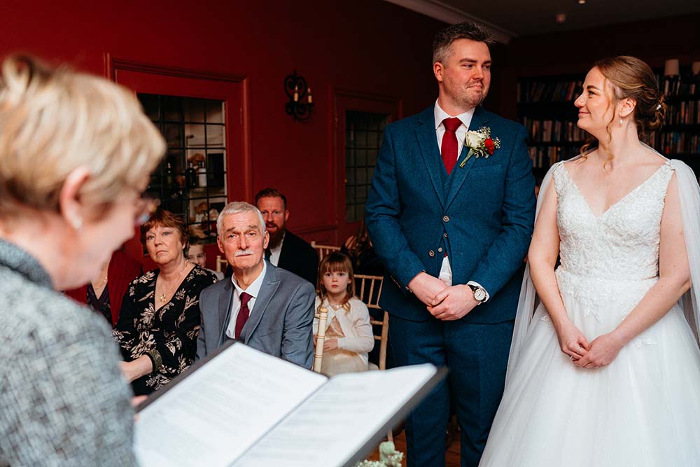 Swan hotel indoor ceremony