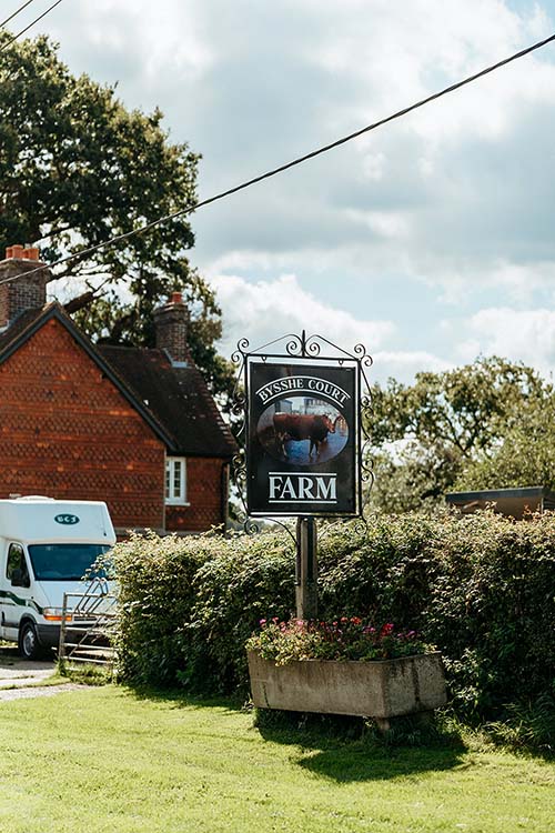 Bysshe Court Farm wedding